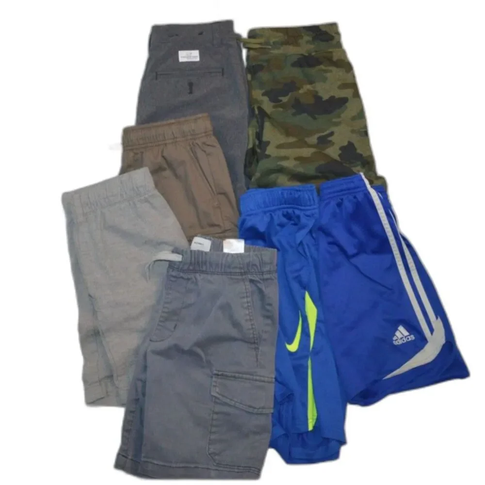 Boys Shorts Lot of 7 Vineyard Vines Nike Camo Cargo Athletic Flat Front Med 8/10